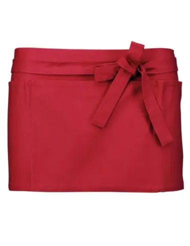 Avental curto com 5 bolsos - lavável 60g - 280gr/m2