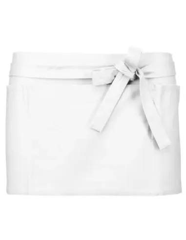 Avental curto com 5 bolsos - lavável 60g - 280gr/m2