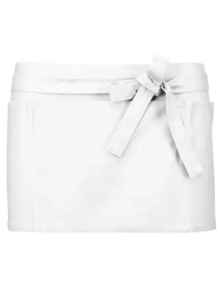 Avental curto com 5 bolsos - lavável 60g - 280gr/m2