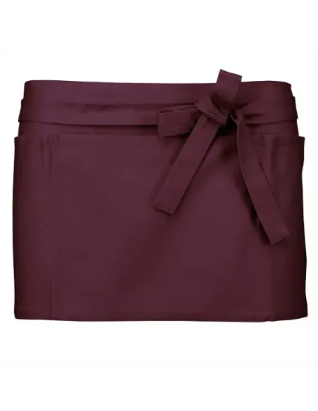 Avental curto com 5 bolsos - lavável 60g - 280gr/m2