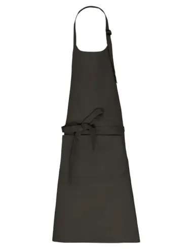 Avental de peito com bolso em algodão Biológico - 280gr/m2