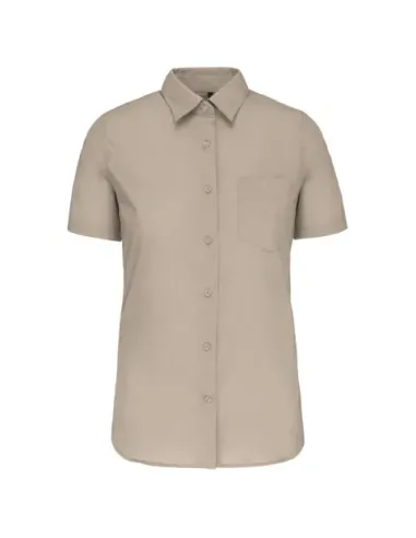 Camisa senhora manga curta - 100-110gr/m2
