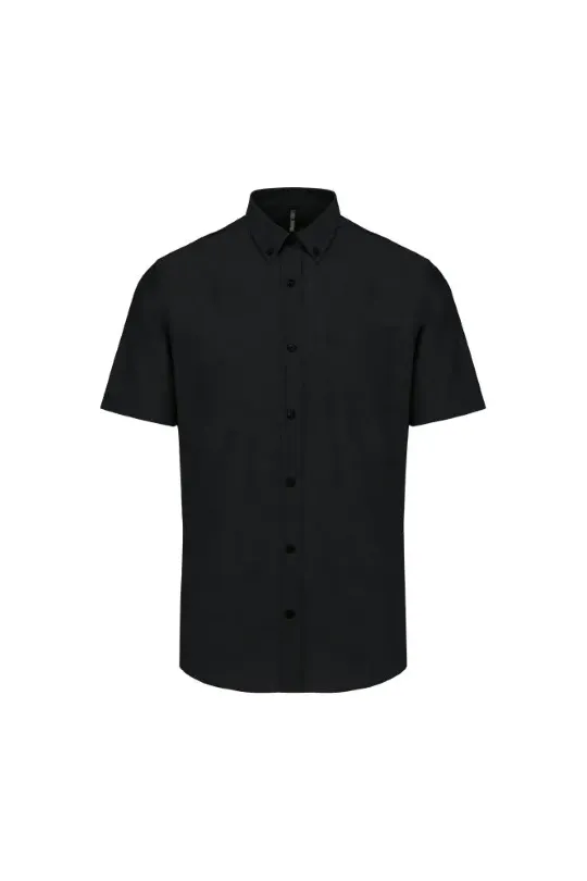 Camisa de homem Oxford  manga curta - 130-135gr/m2 2