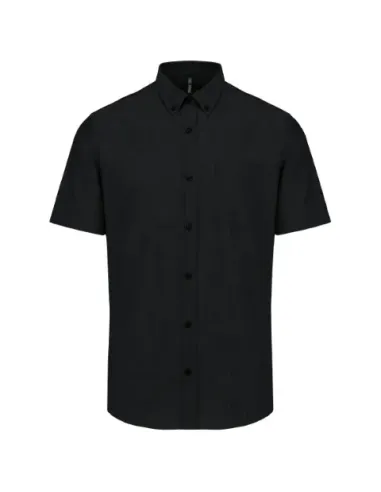 Camisa de homem Oxford  manga curta - 130-135gr/m2