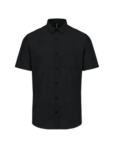 Camisa de homem Oxford  manga curta - 130-135gr/m2