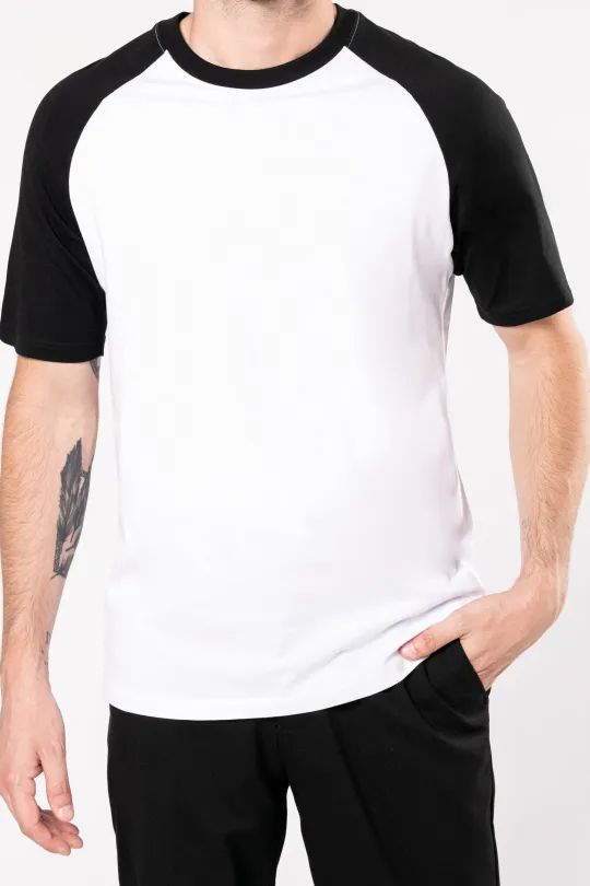 T-SHIRT DE HOMEM - 165gr/m2 - MANGA REGLAN