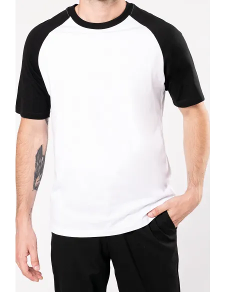 T-SHIRT DE HOMEM - 165gr/m2 - MANGA REGLAN