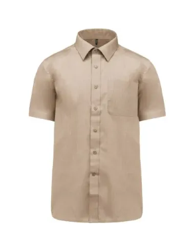 Camisa homem manga curta -  100-110gr/m2
