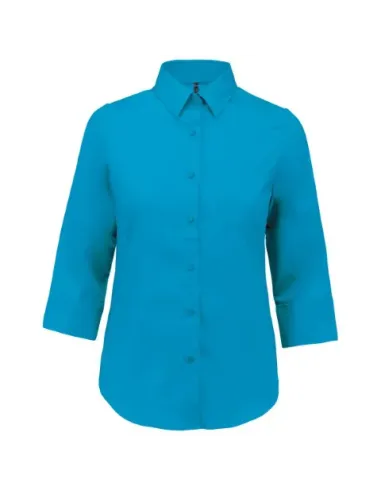 Camisa senhora manga 3/4 -  100-110gr/m2