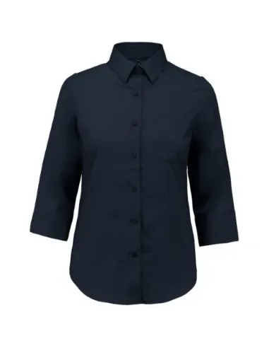 Camisa senhora manga 3/4 -  100-110gr/m2