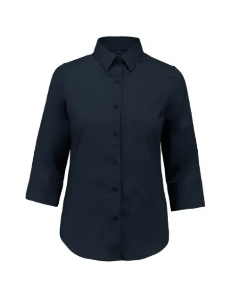 Camisa senhora manga 3/4 -  100-110gr/m2